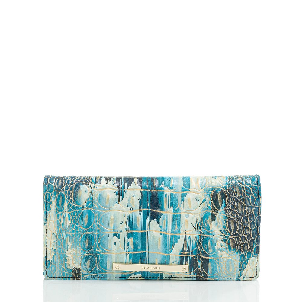 Brahmin | Women's Ady Wallet Deep Water Melbourne - Click Image to Close