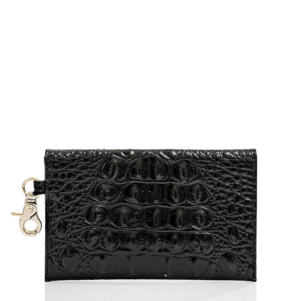 Brahmin | Women's Mini Envelope Case Black Melbourne