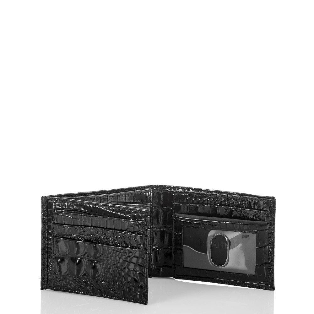 Brahmin | Men's Bifold Black Melbourne