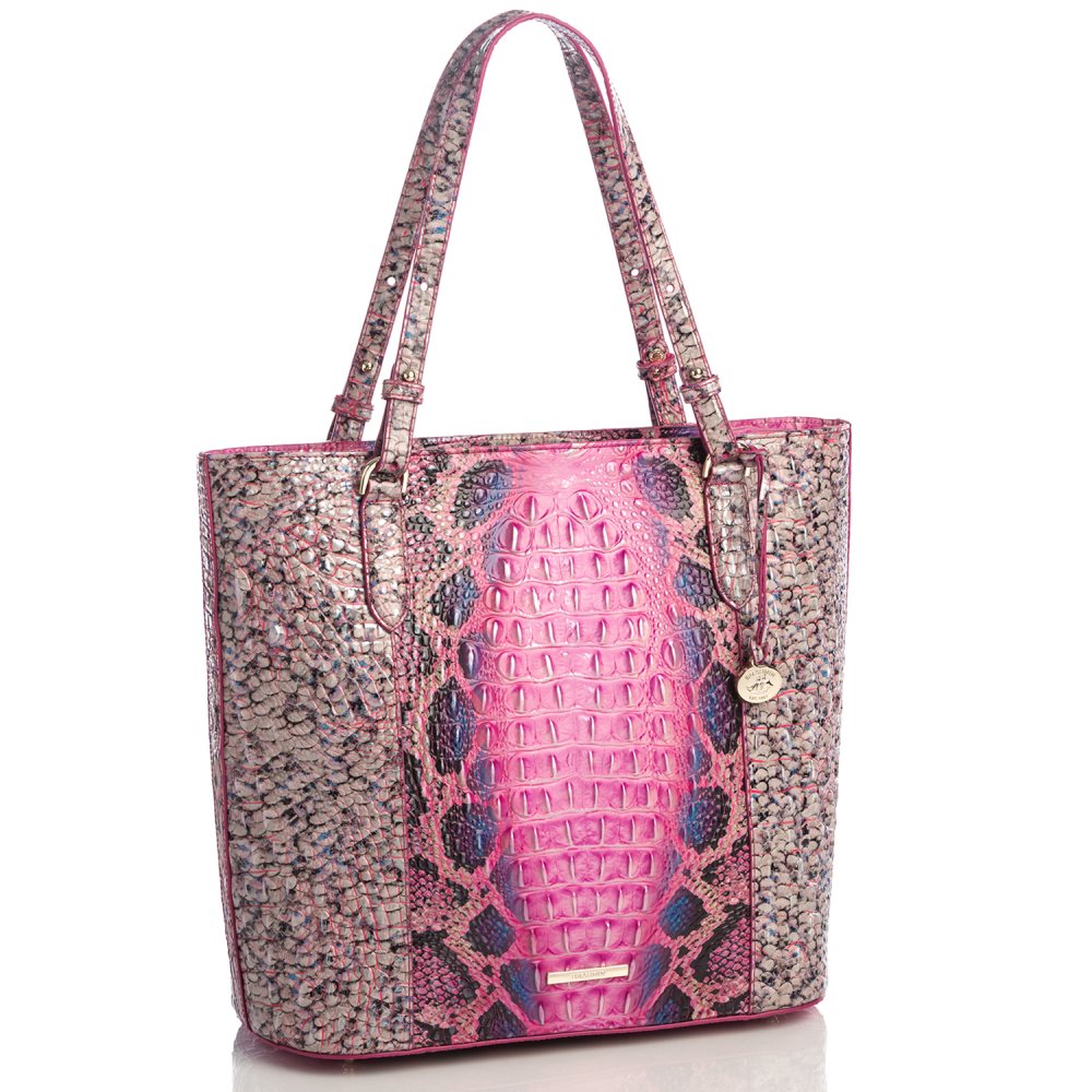 Brahmin | Women's Abigail Pink Cobra Ombre Melbourne