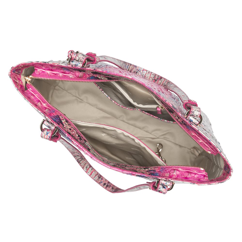 Brahmin | Women's Abigail Pink Cobra Ombre Melbourne