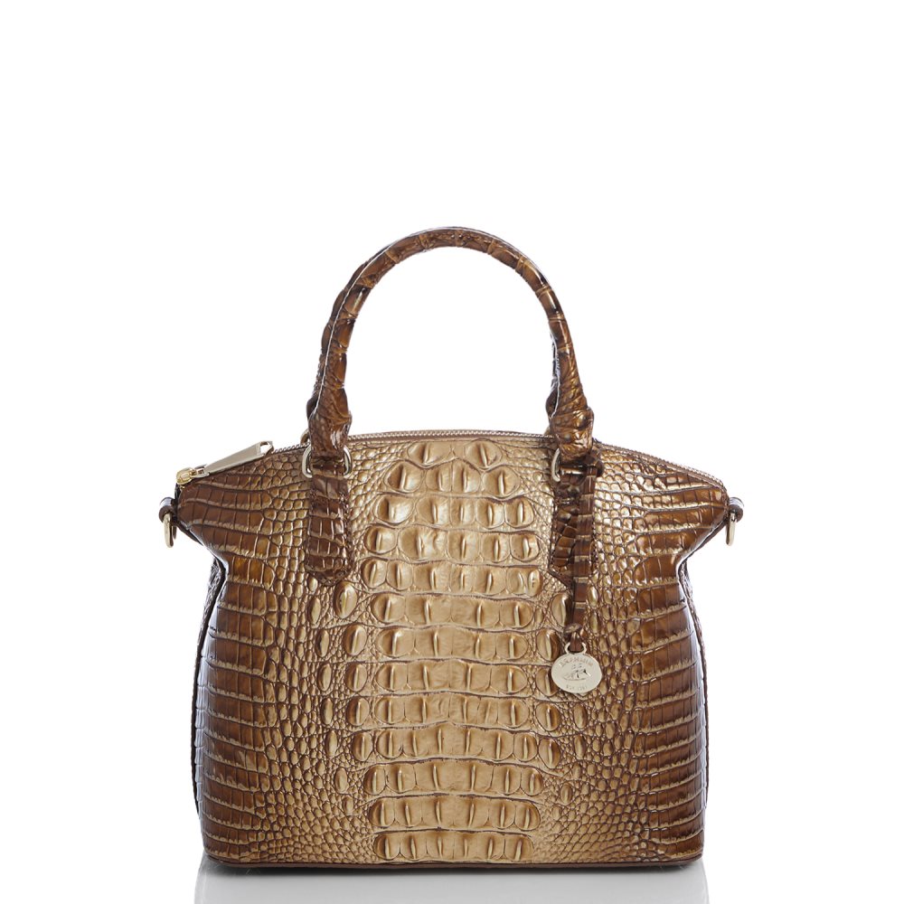 Brahmin | Women's Duxbury Satchel Teak Ombre Melbourne