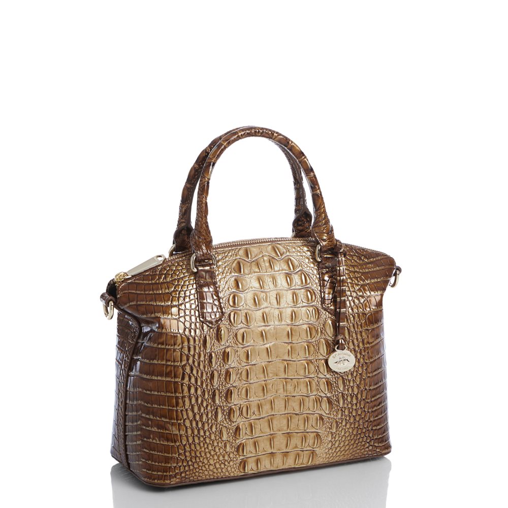 Brahmin | Women's Duxbury Satchel Teak Ombre Melbourne