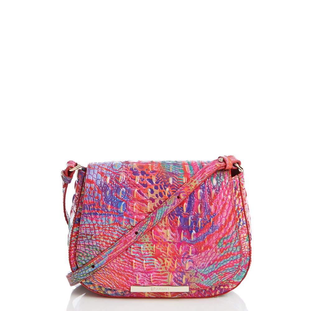 Brahmin | Women's Small Nadine Rainbow Fish Melbourne - Click Image to Close