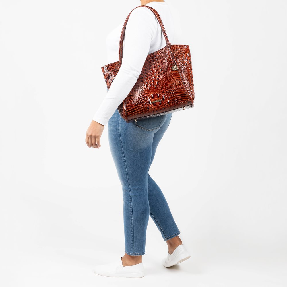 Brahmin | Women's Bailee Cocoa Ombre Melbourne