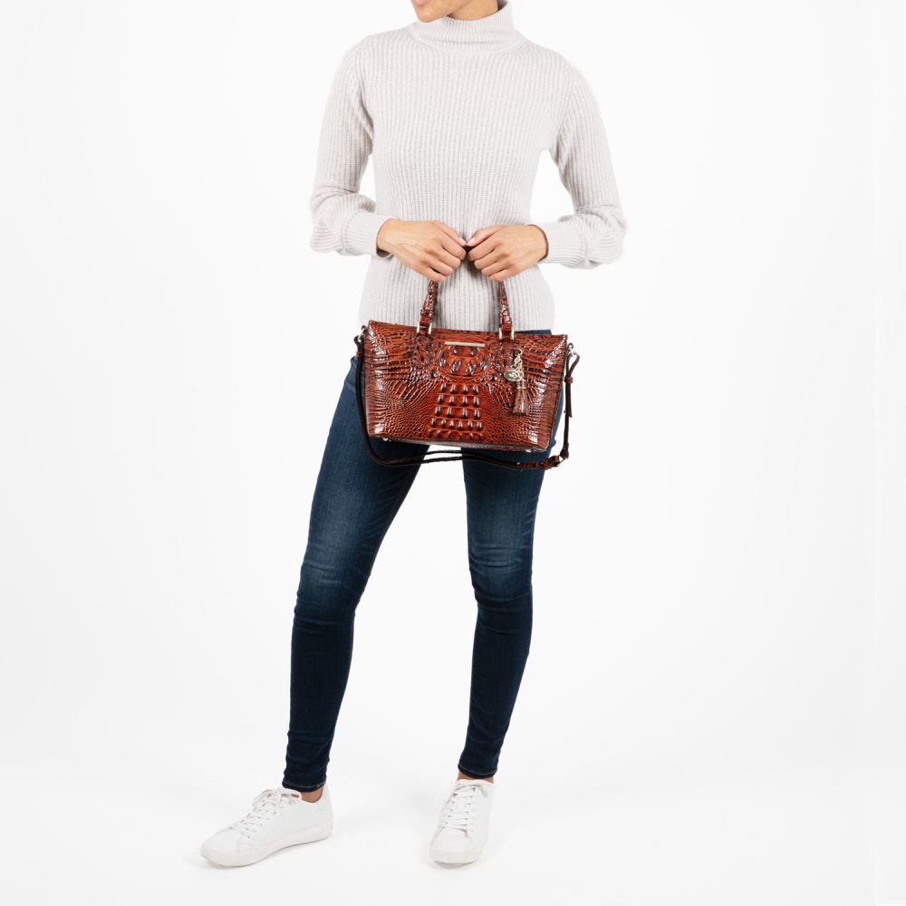 Brahmin | Women's Mini Asher Cappuccino Ombre Melbourne