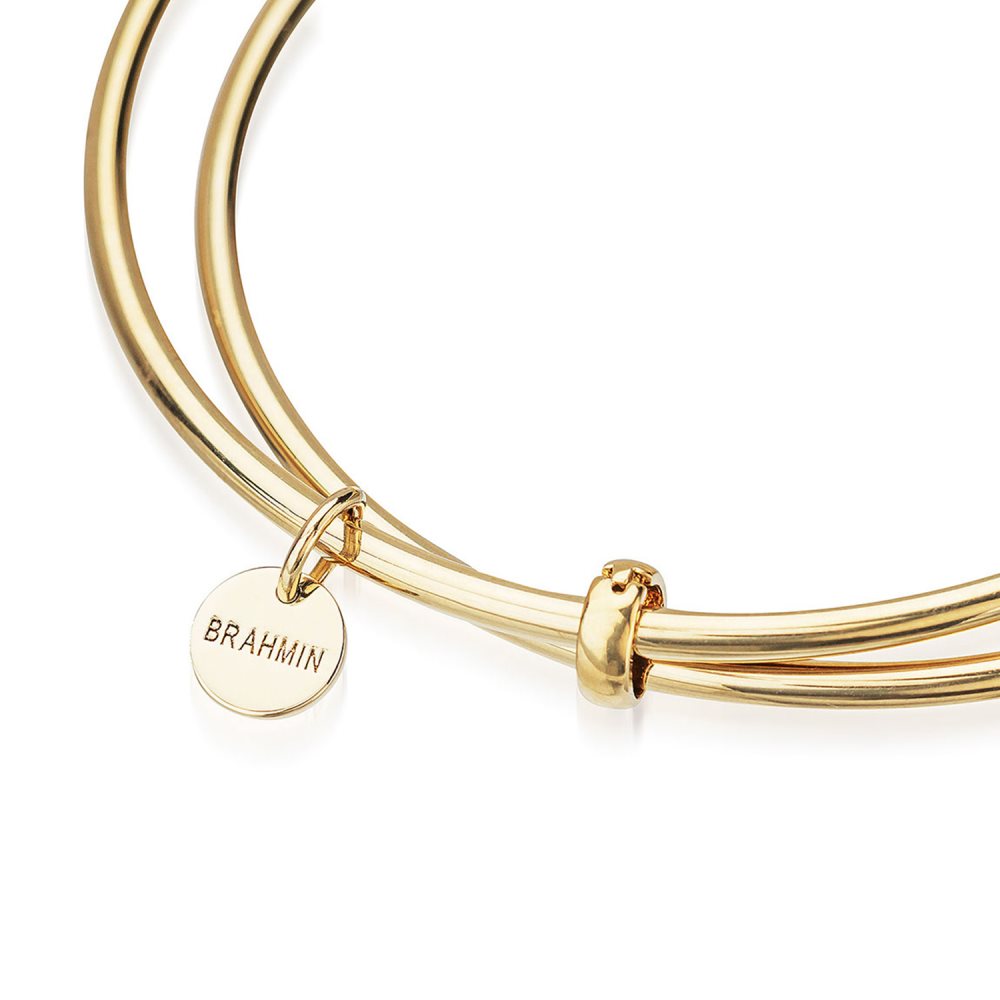 Brahmin | Women's Double Crystal Charm Bangle Rose Fairhaven