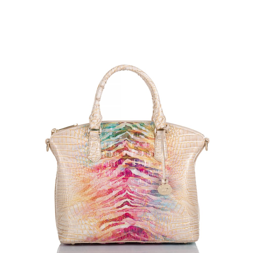 Brahmin | Women's Duxbury Satchel Entice Ombre Melbourne - Click Image to Close