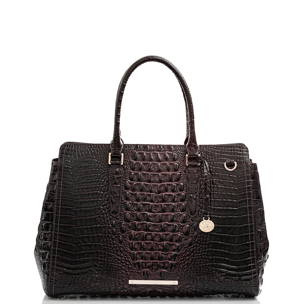 Brahmin | Women's Finley Carryall Cocoa Ombre Melbourne