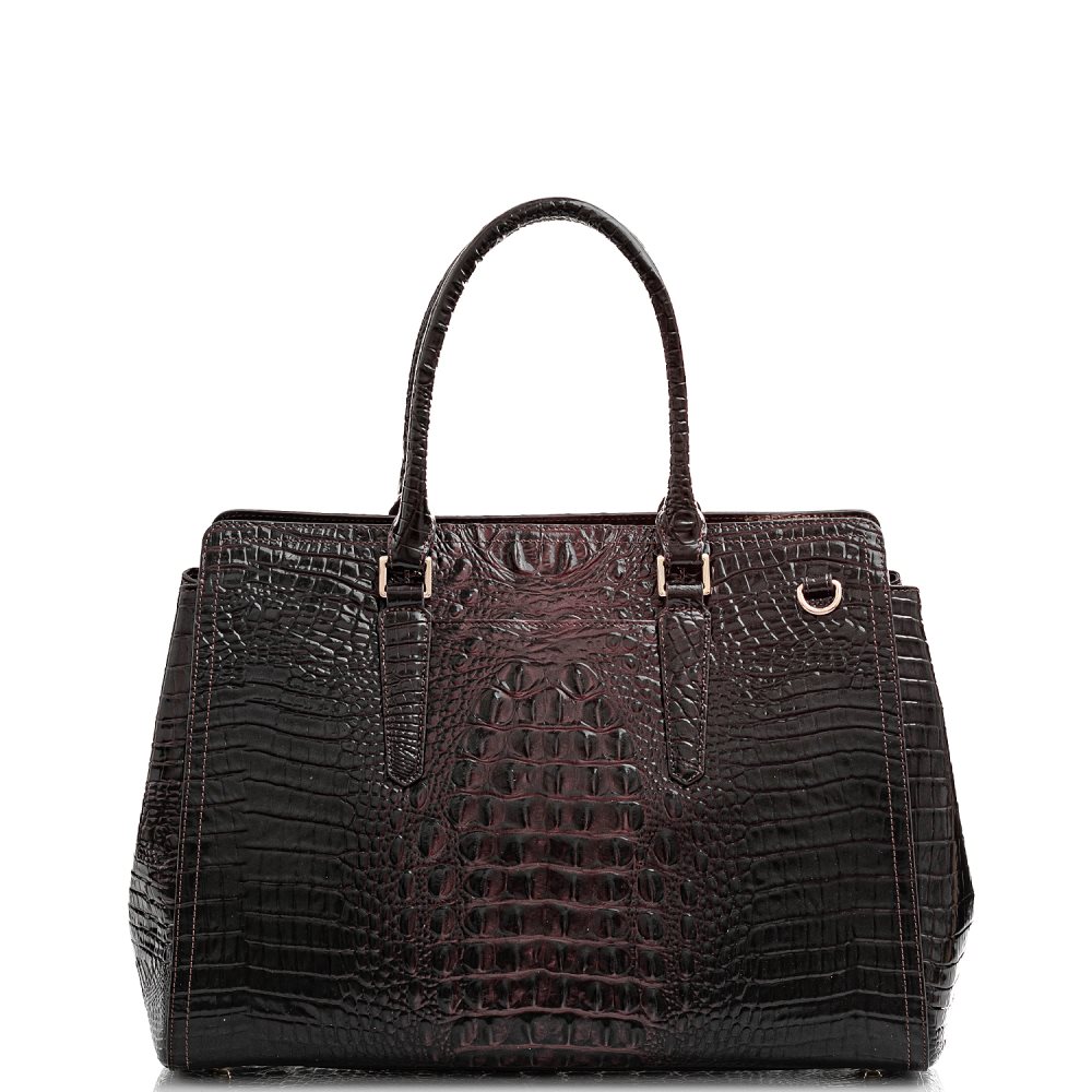 Brahmin | Women's Finley Carryall Cocoa Ombre Melbourne