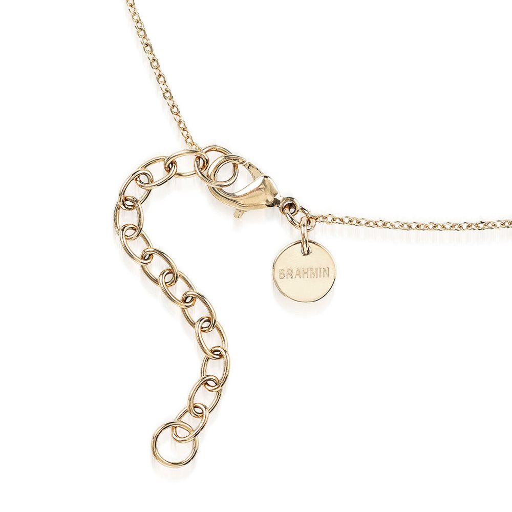 Brahmin | Women's Crystal Charm Necklace Rose Fairhaven