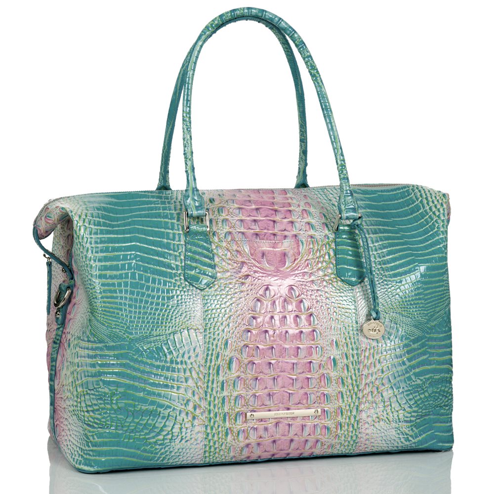 Brahmin | Women's Duxbury Weekender Cotton Candy Ombre Melbourne