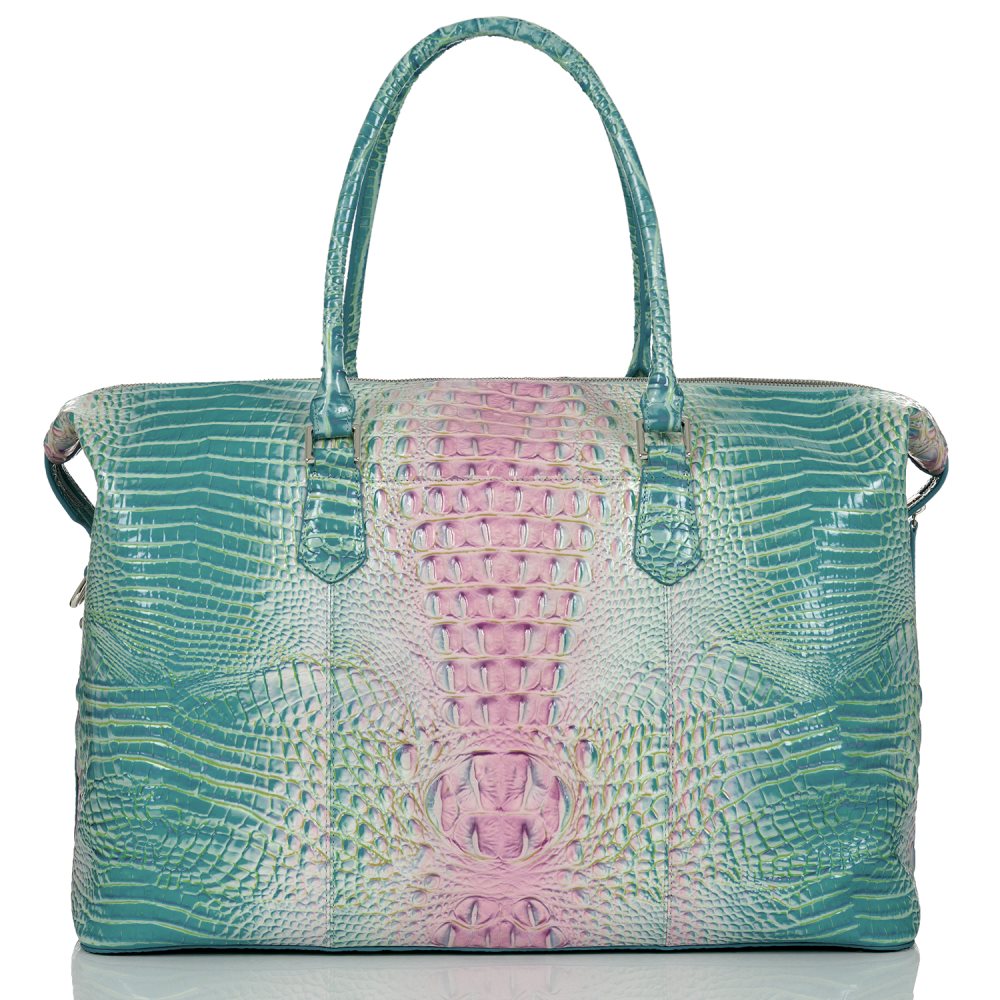 Brahmin | Women's Duxbury Weekender Cotton Candy Ombre Melbourne