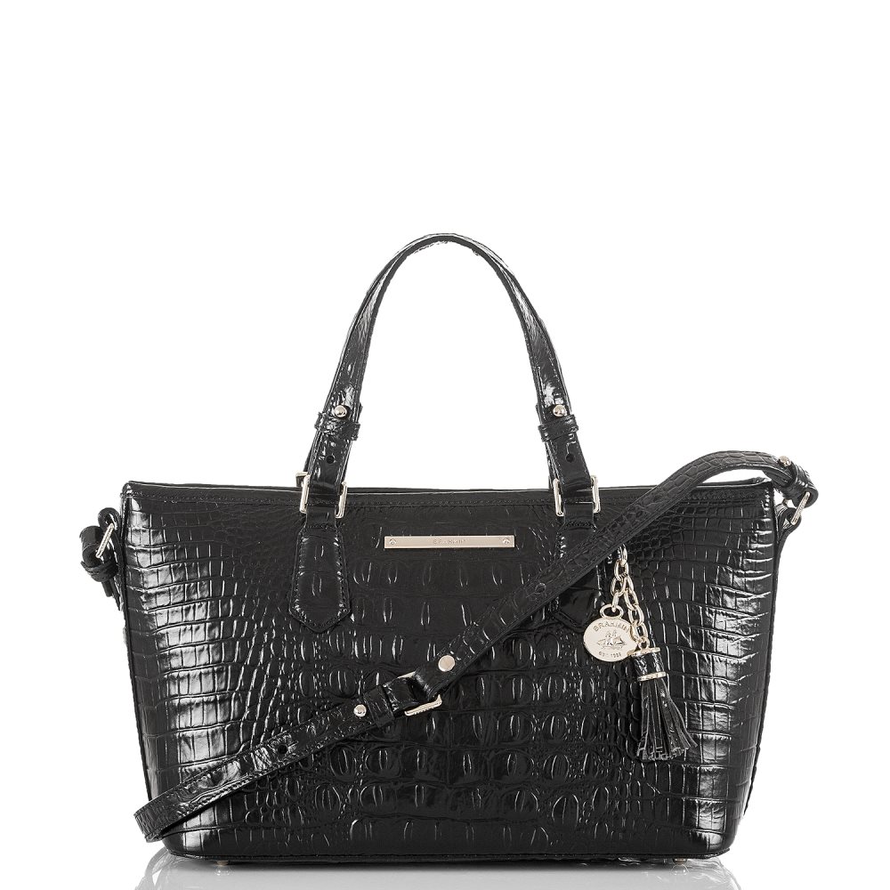 Brahmin | Women's Mini Asher Black Melbourne