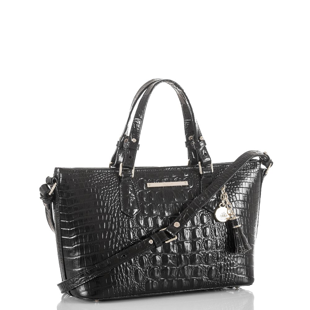 Brahmin | Women's Mini Asher Black Melbourne