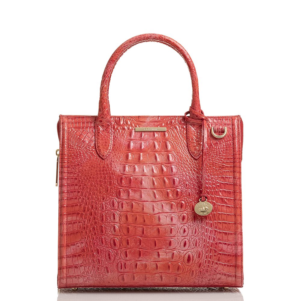 Brahmin | Women's Caroline Punchy Coral Melbourne - Click Image to Close