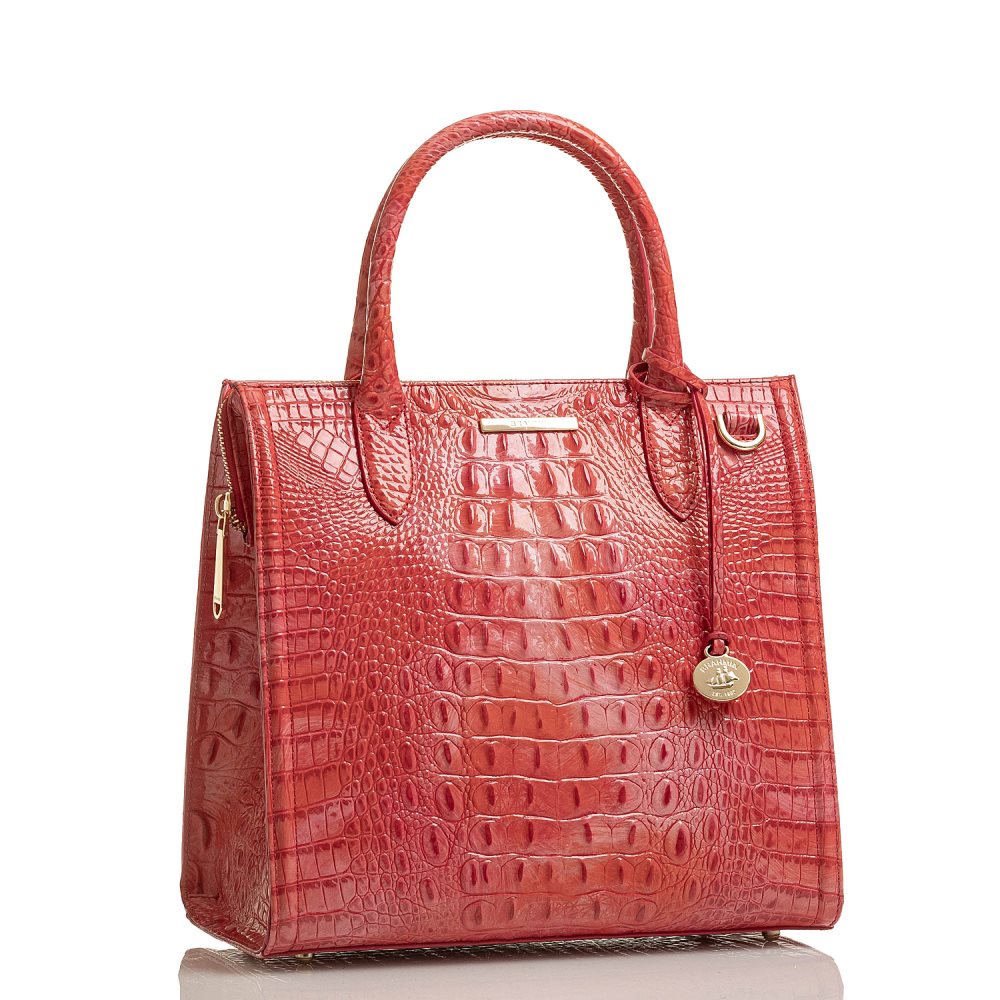 Brahmin | Women's Caroline Punchy Coral Melbourne