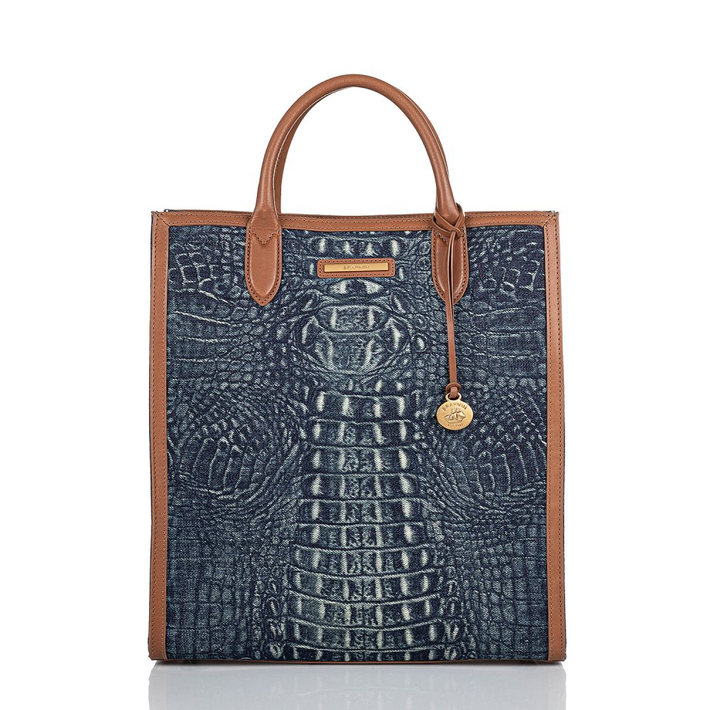 Brahmin | Women's Monique Denim Quinze - Click Image to Close