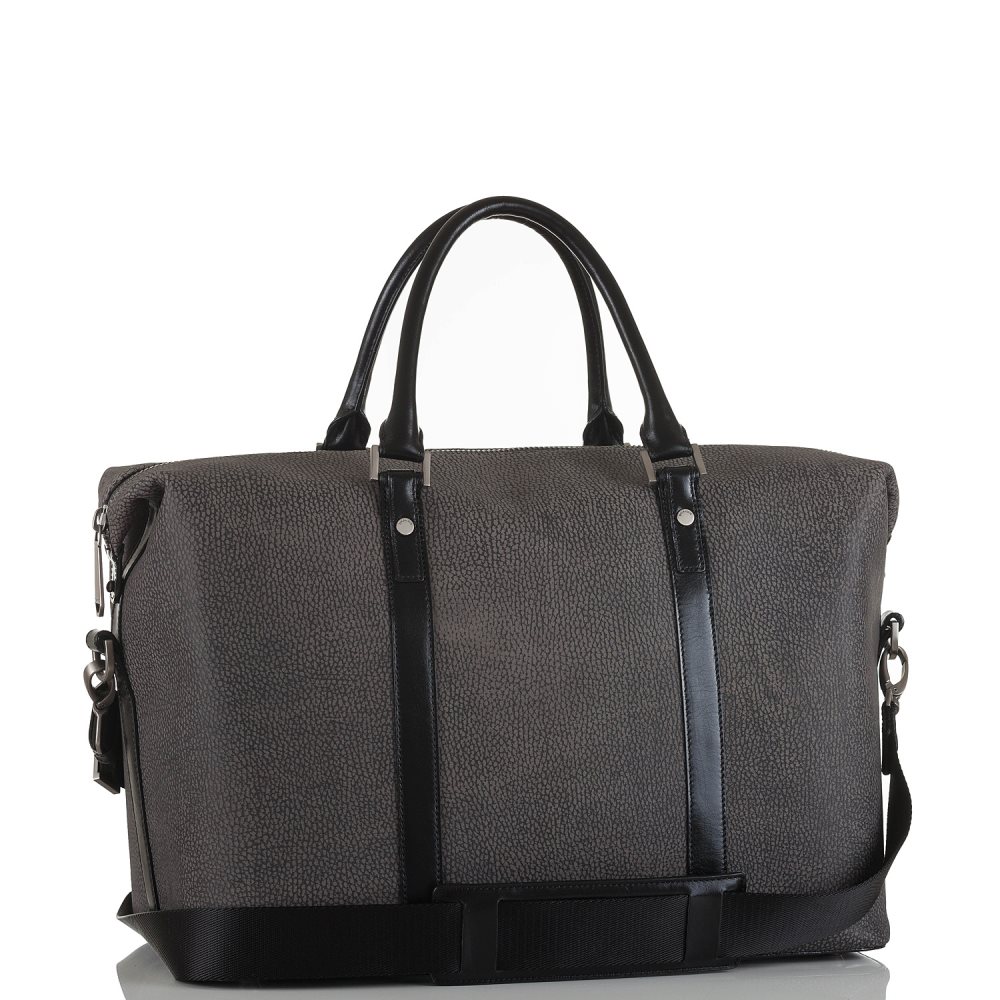 Brahmin | Women's Duxbury Duffle Charcoal Aslan