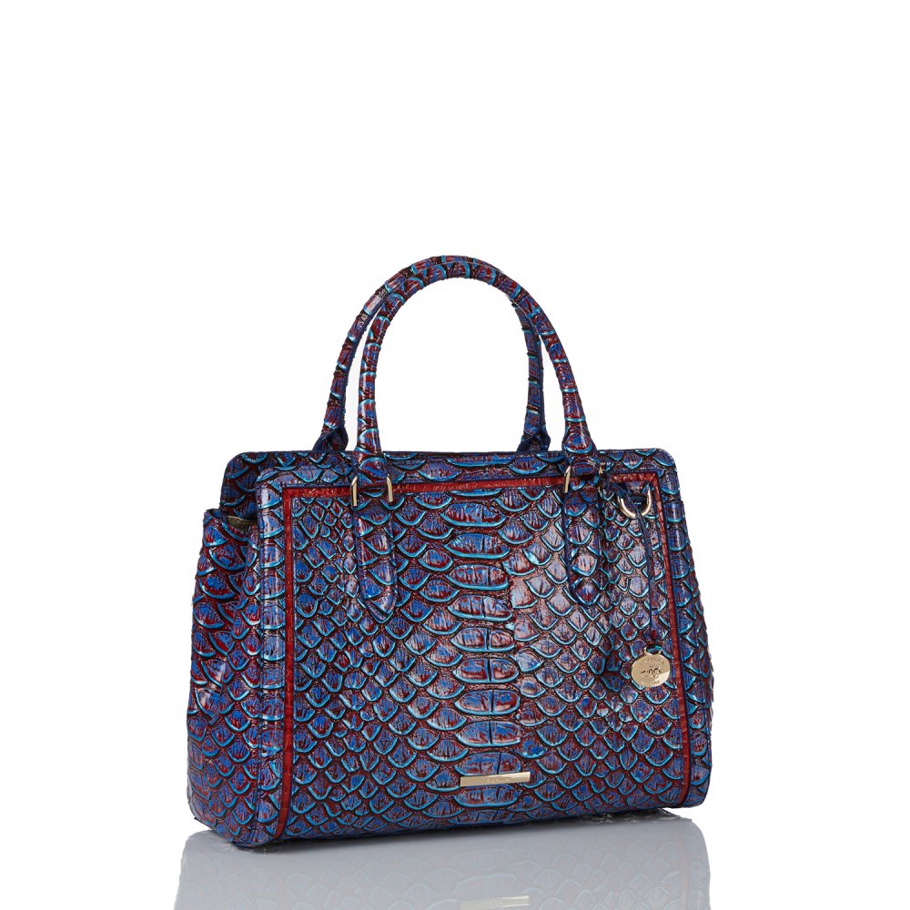 Brahmin | Women's Small Finley Vista Blue Vanzant