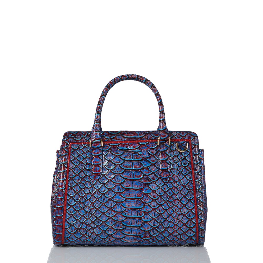 Brahmin | Women's Small Finley Vista Blue Vanzant