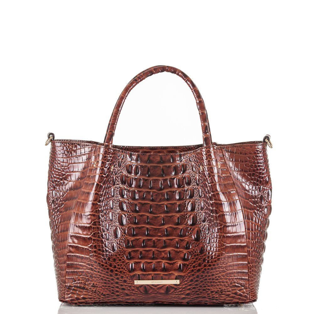 Brahmin | Women's Small Mallory Pecan Melbourne - Click Image to Close