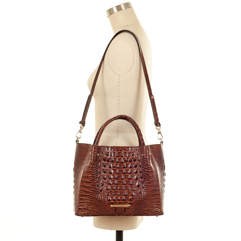 Brahmin | Women's Small Mallory Pecan Melbourne