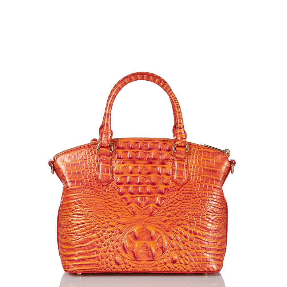 Brahmin | Women's Duxbury Satchel Dusty Orange Melbourne