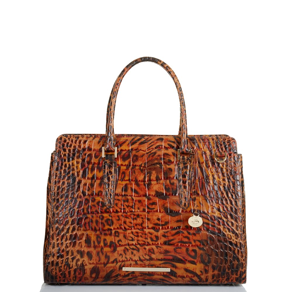 Brahmin | Women's Finley Carryall Cognac Hendrix