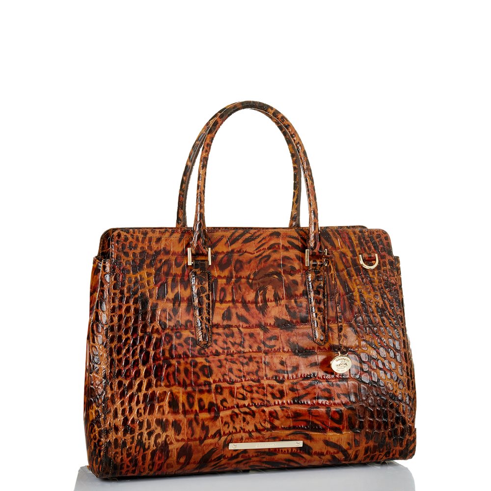 Brahmin | Women's Finley Carryall Cognac Hendrix