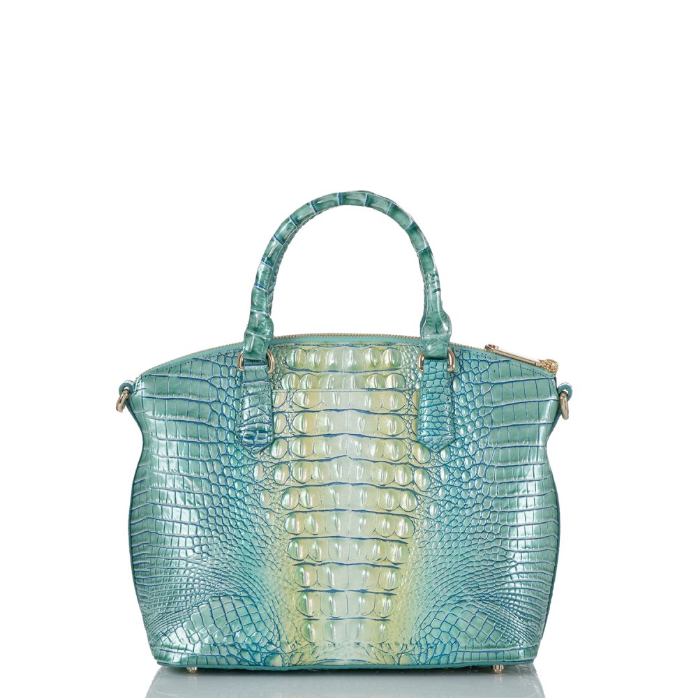 Brahmin | Women's Duxbury Satchel Seafoam Ombre Melbourne