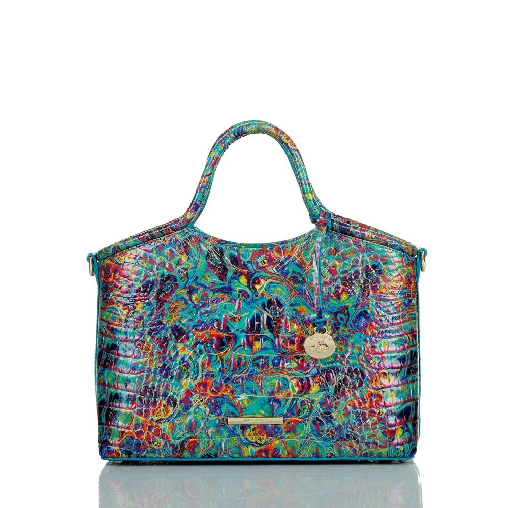 Brahmin | Women's Small Elaine Blue Ammolite Melbourne - Click Image to Close