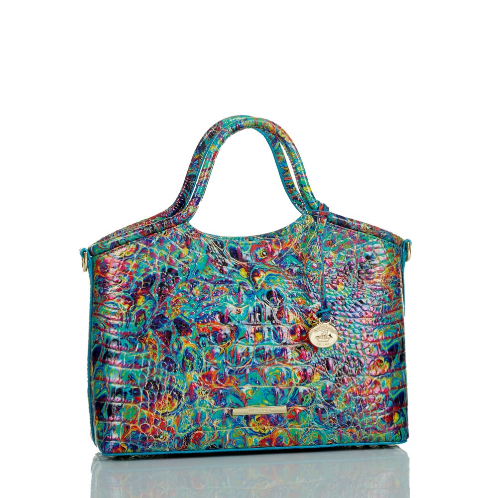 Brahmin | Women's Small Elaine Blue Ammolite Melbourne