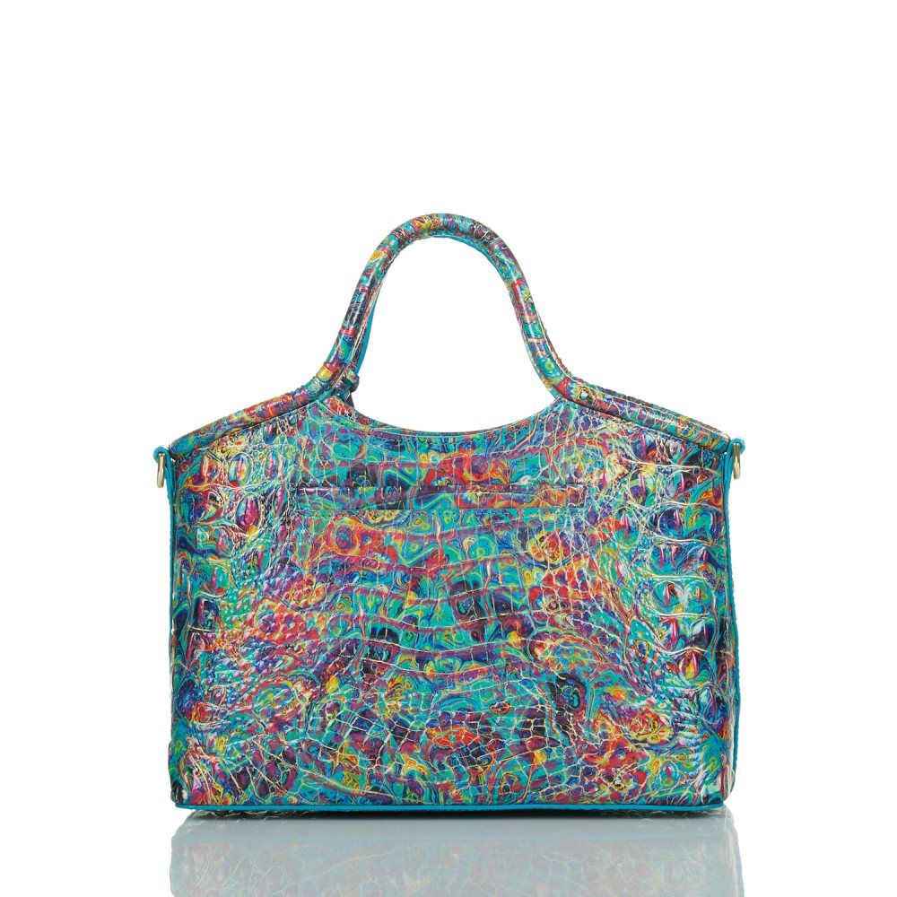 Brahmin | Women's Small Elaine Blue Ammolite Melbourne