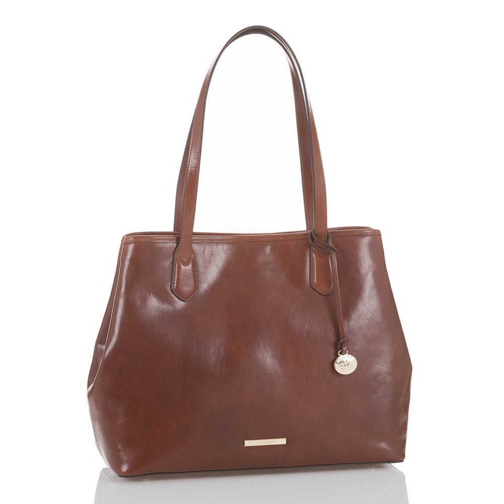 Brahmin | Women's Medium Julian Cognac Topsail