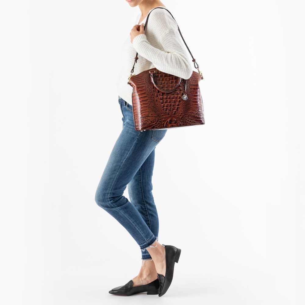 Brahmin | Women's Large Duxbury Satchel Festival Melbourne