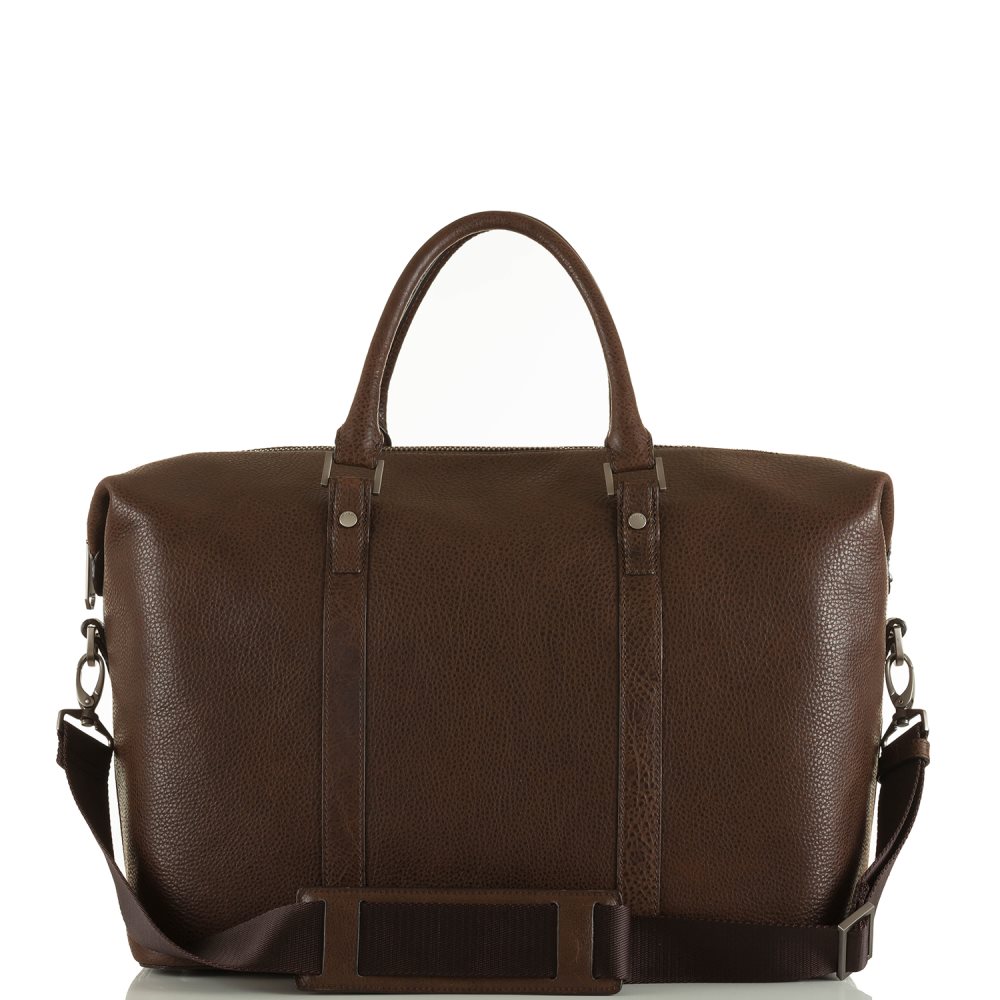 Brahmin | Men's Duxbury Duffle Cocoa Brown Manchester - Click Image to Close