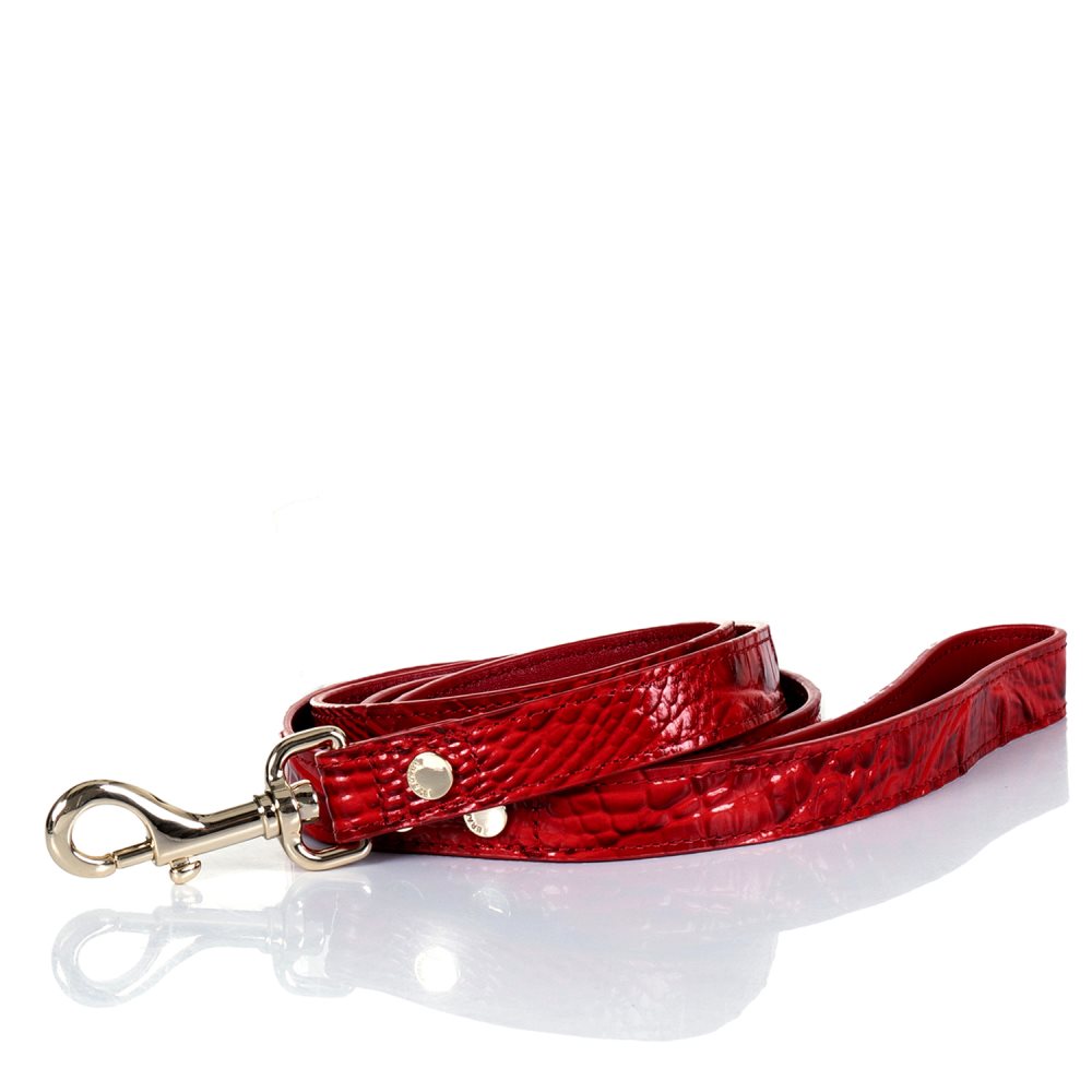 Brahmin | Women's Medium Pet Leash Carnation Melbourne