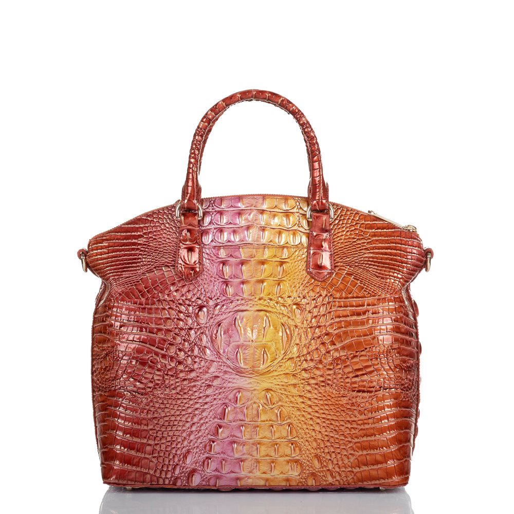 Brahmin | Women's Large Duxbury Satchel Glam Ombre Melbourne