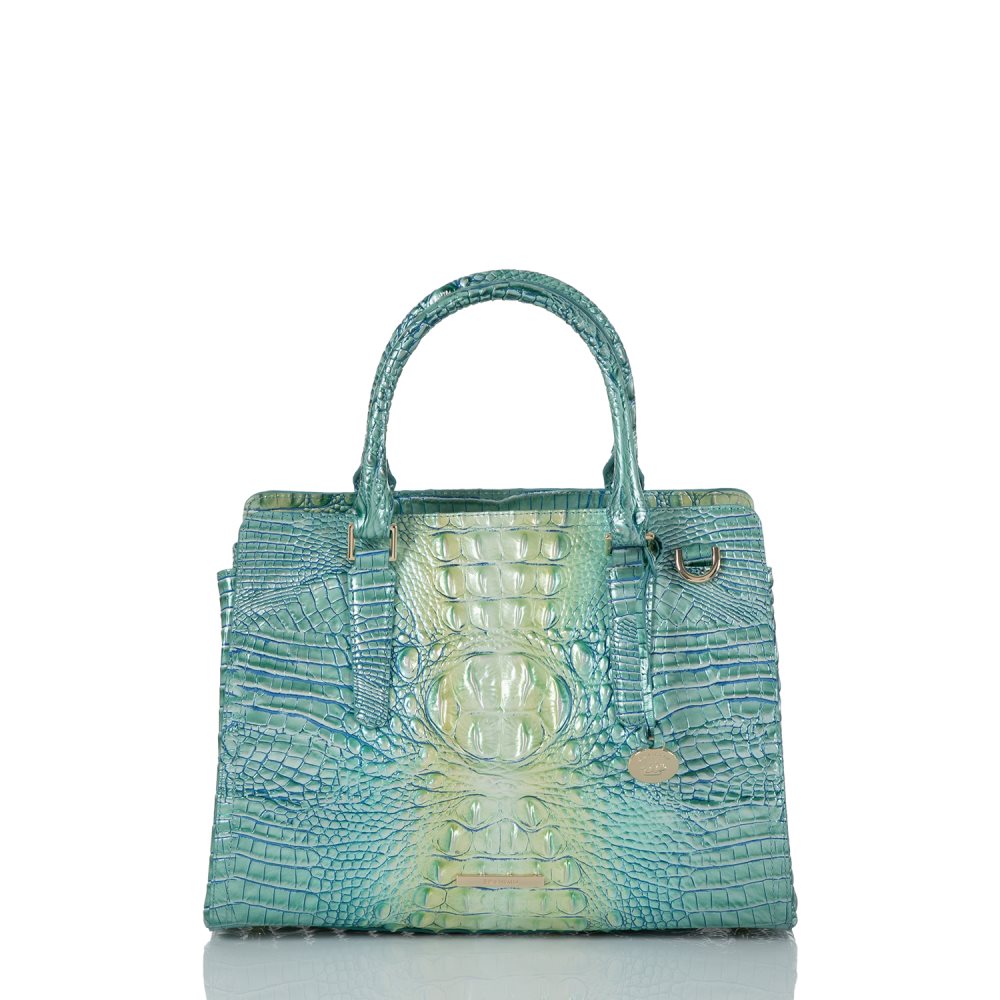 Brahmin | Women's Small Finley Seafoam Ombre Melbourne