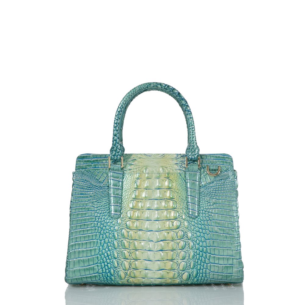 Brahmin | Women's Small Finley Seafoam Ombre Melbourne