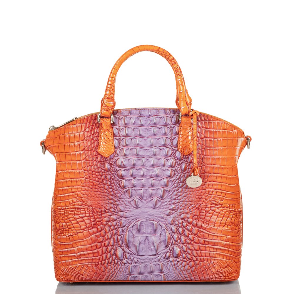 Brahmin | Women's Large Duxbury Satchel Daiquiri Ombre Melbourne