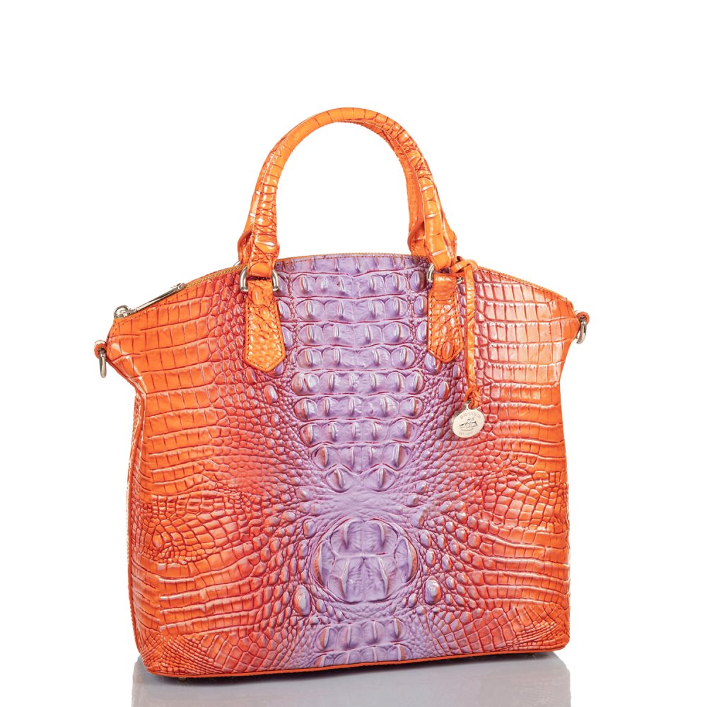 Brahmin | Women's Large Duxbury Satchel Daiquiri Ombre Melbourne