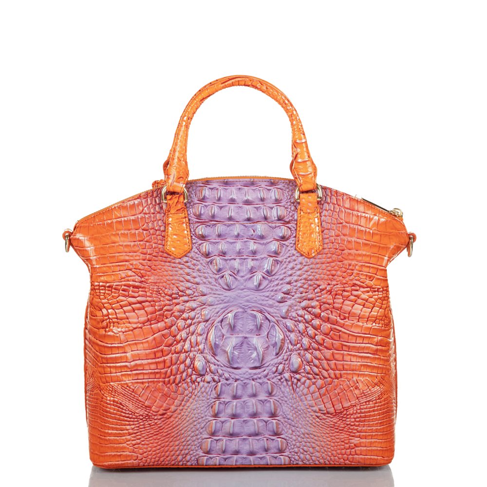 Brahmin | Women's Large Duxbury Satchel Daiquiri Ombre Melbourne