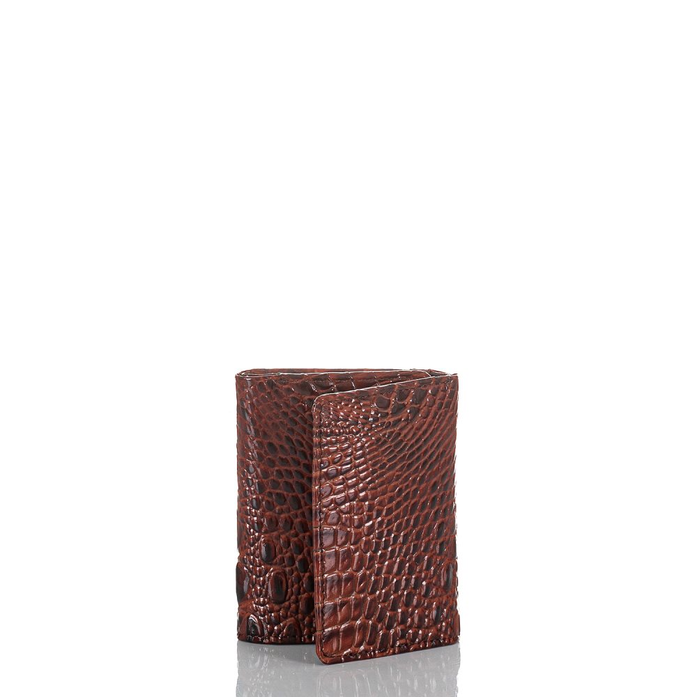 Brahmin | Men's Slim Trifold Pecan Melbourne