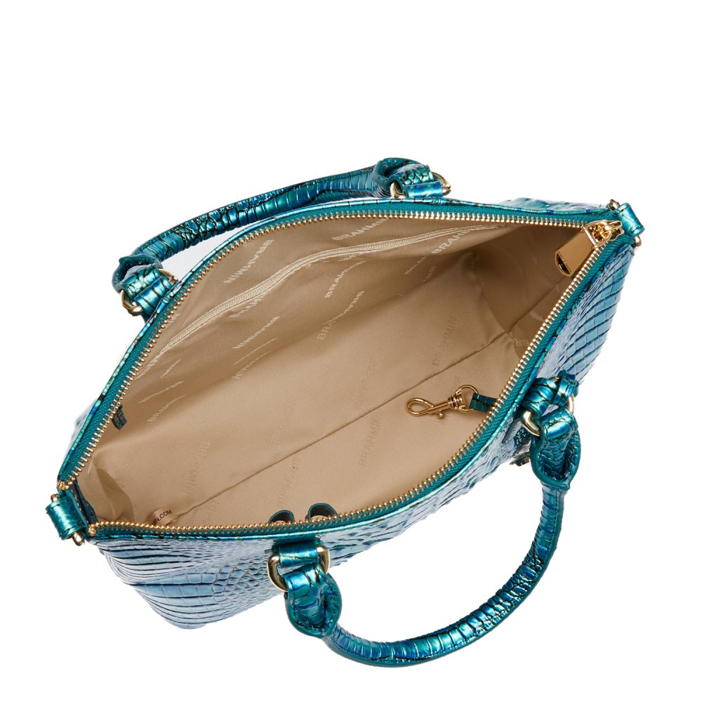 Brahmin | Women's Duxbury Satchel Peacock Melbourne