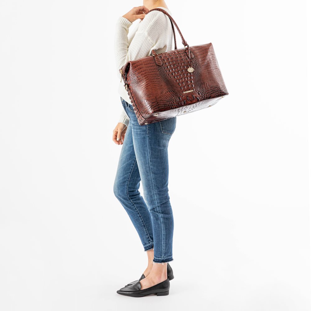 Brahmin | Women's Duxbury Carryall Pecan Melbourne