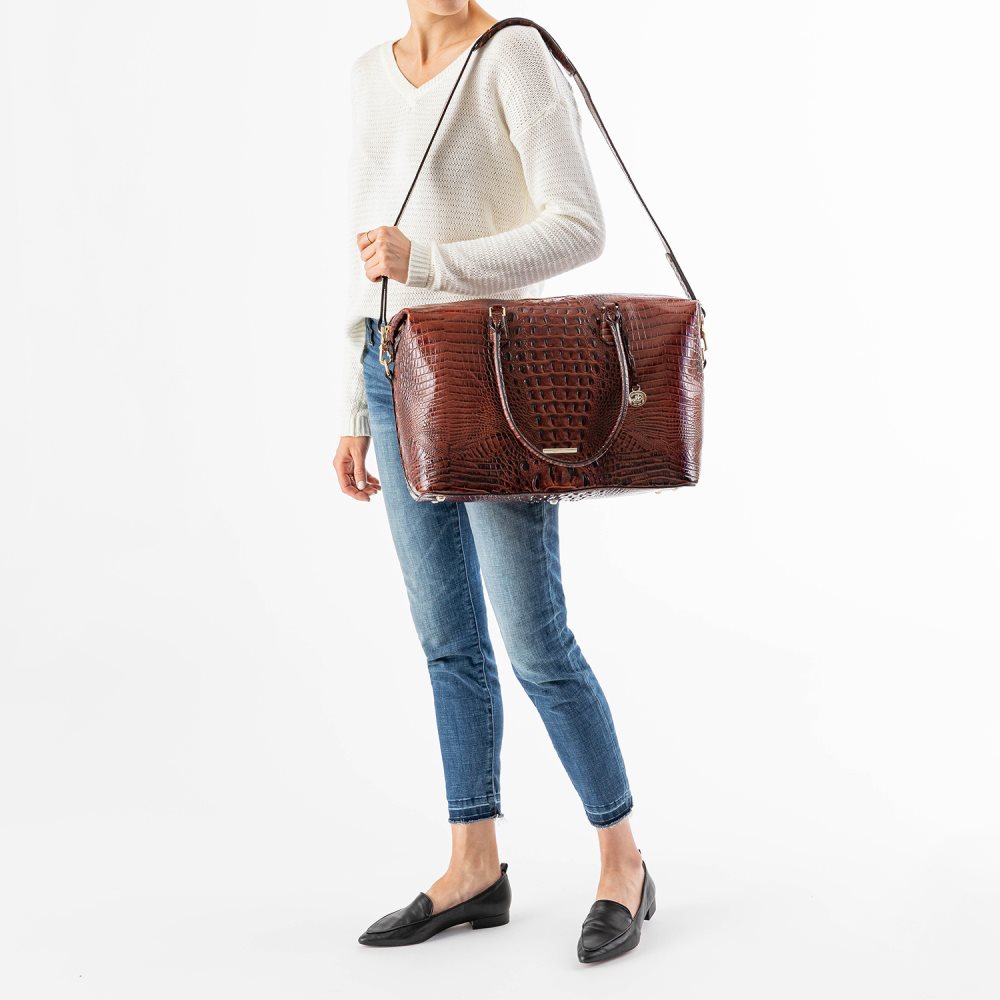 Brahmin | Women's Duxbury Carryall Pecan Melbourne