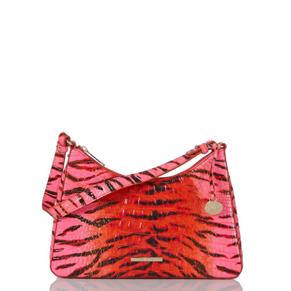 Brahmin | Women's Esme Pink Feline Ombre Melbourne - Click Image to Close