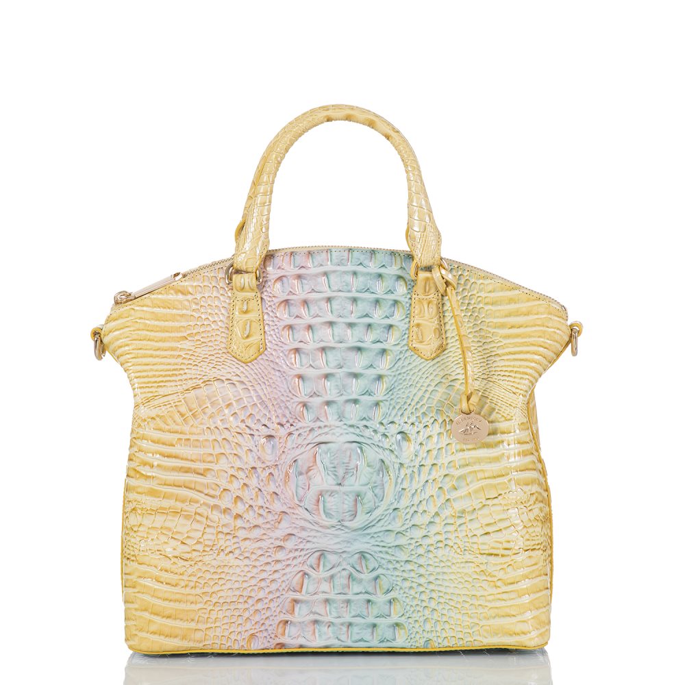 Brahmin | Women's Large Duxbury Satchel Daybreak Ombre Melbourne